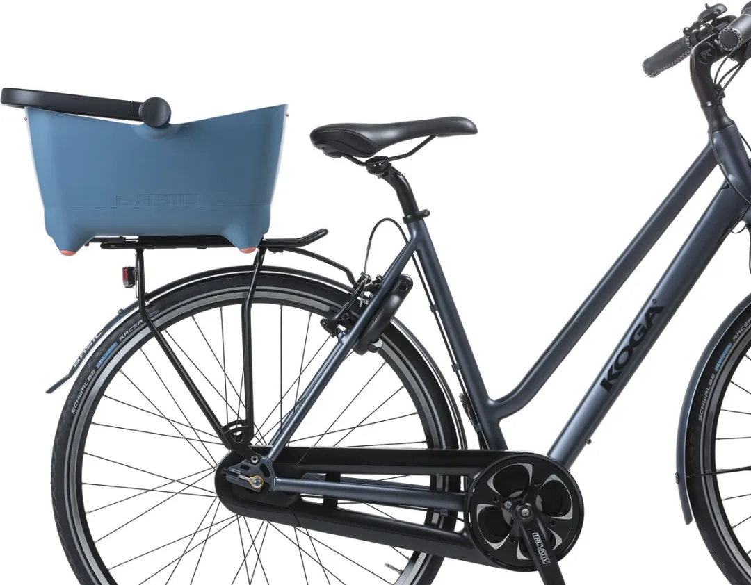 Basil Buddy Hondenfietsmand Achterop - 32L - Blauw