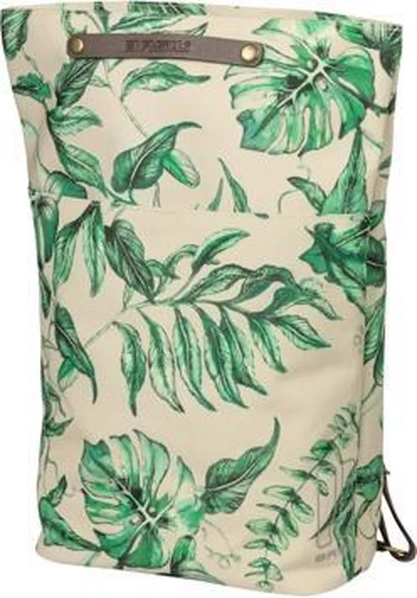 Basil Ever-Green Enkele Fietstas 19L - Gerecycled PET - Beige