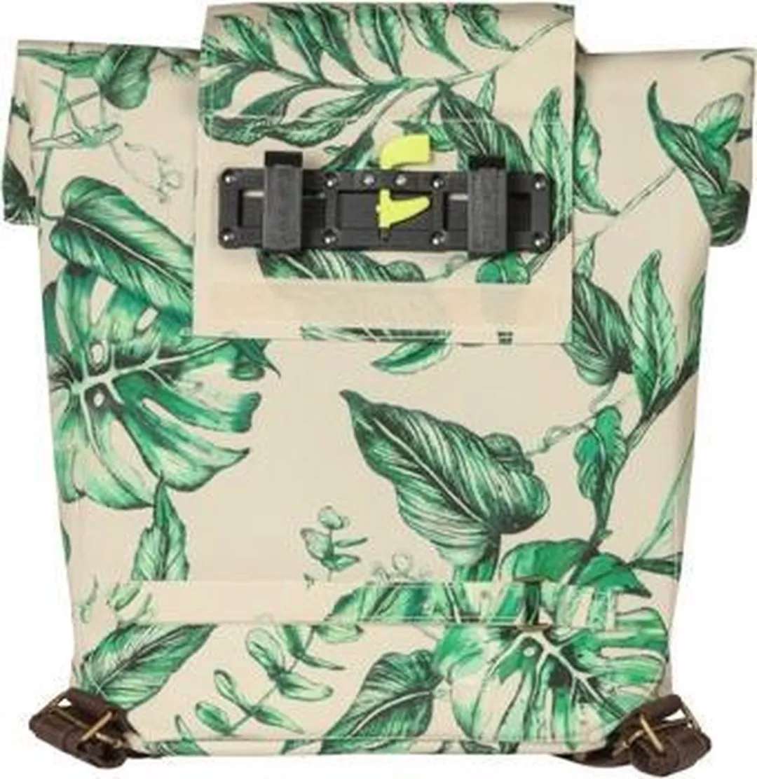 Basil Ever-Green Enkele Fietstas 19L - Gerecycled PET - Beige