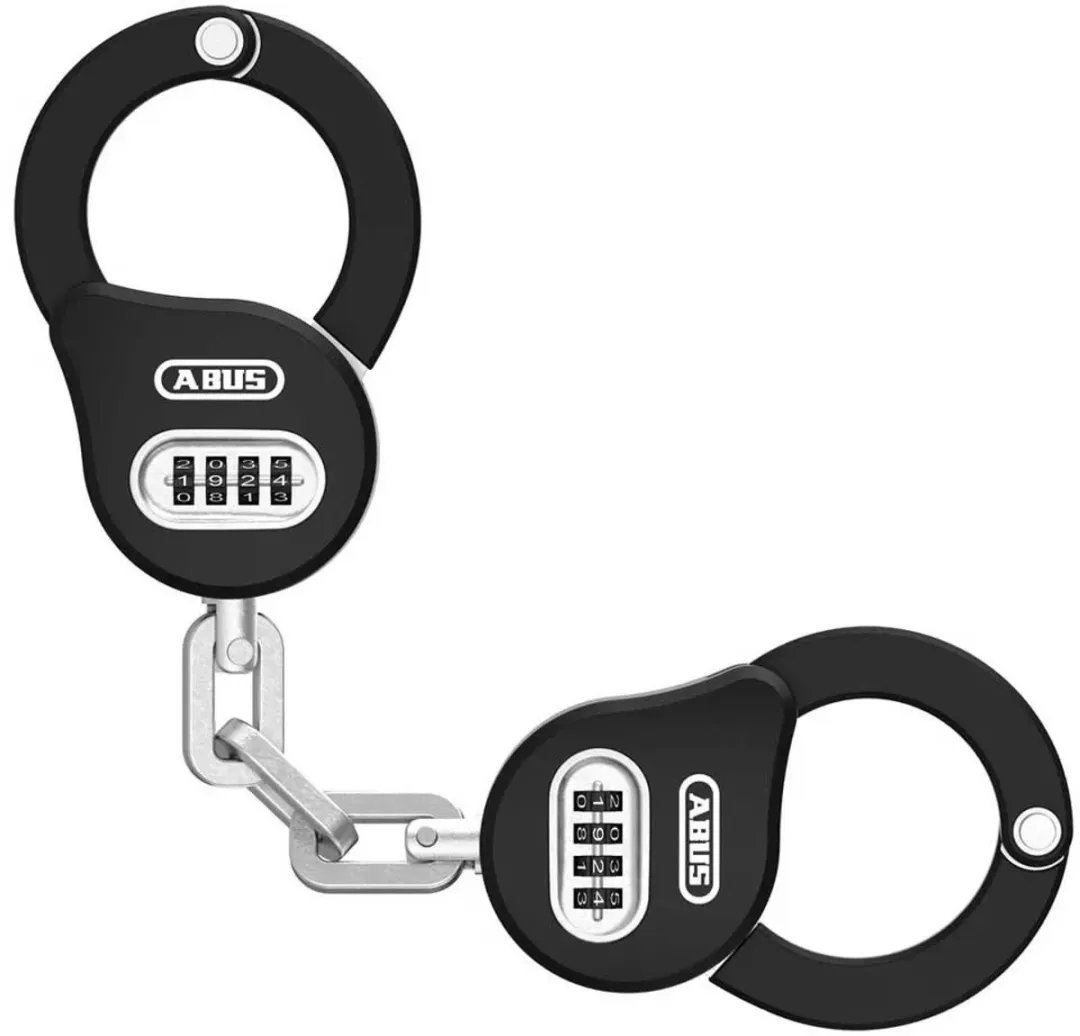 ABUS 10 BK Kettingslot - 10mm - Noir