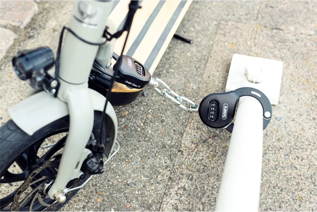 ABUS 10 BK Kettingslot - 10mm - Noir