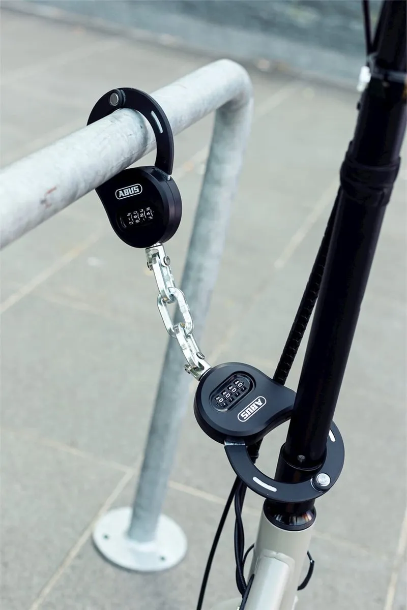 ABUS 10 BK Kettingslot - 10mm - Noir