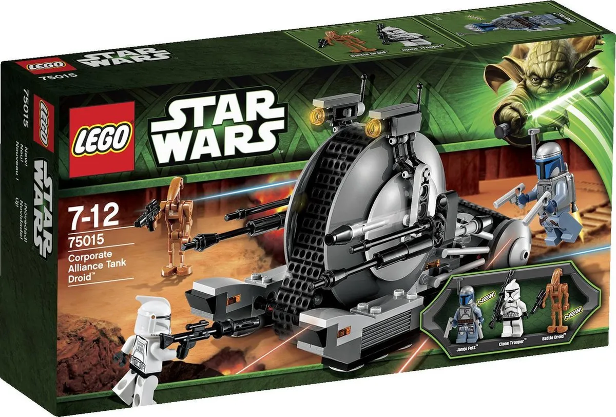 LEGO Star Wars Corporate Alliance Tank Droid 75015