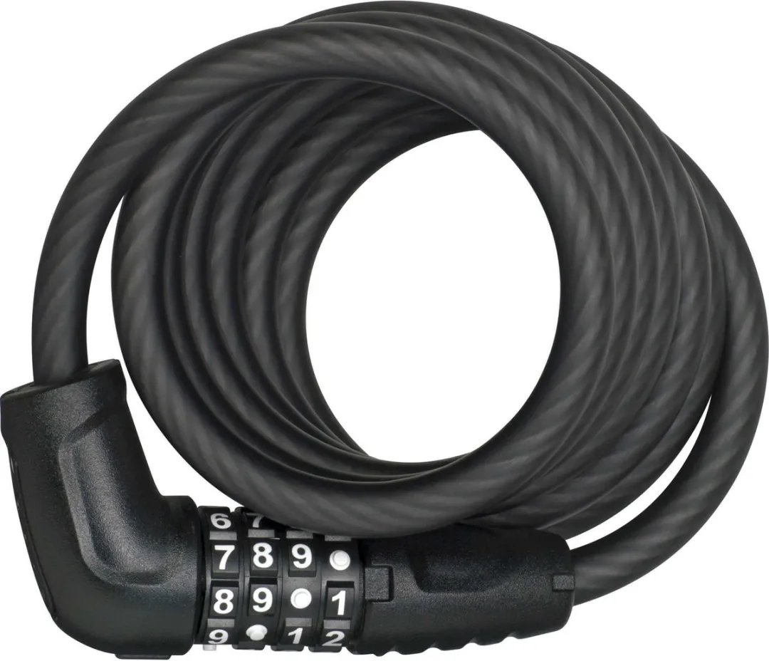 ABUS Kabelslot 180cm - Zwart - afbeelding 6 van 6