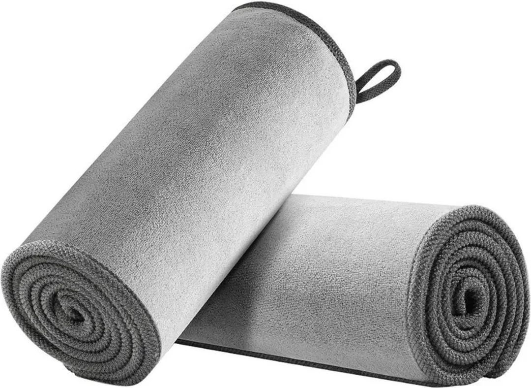 Baseus Microvezel Wasdoek 40x40cm - Grijs - 2 Stuks