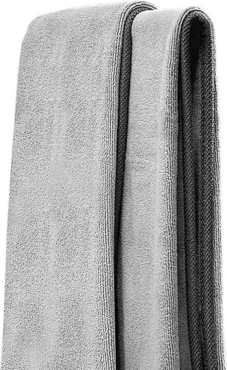 Baseus Microvezel Wasdoek 40x40cm - Grijs - 2 Stuks