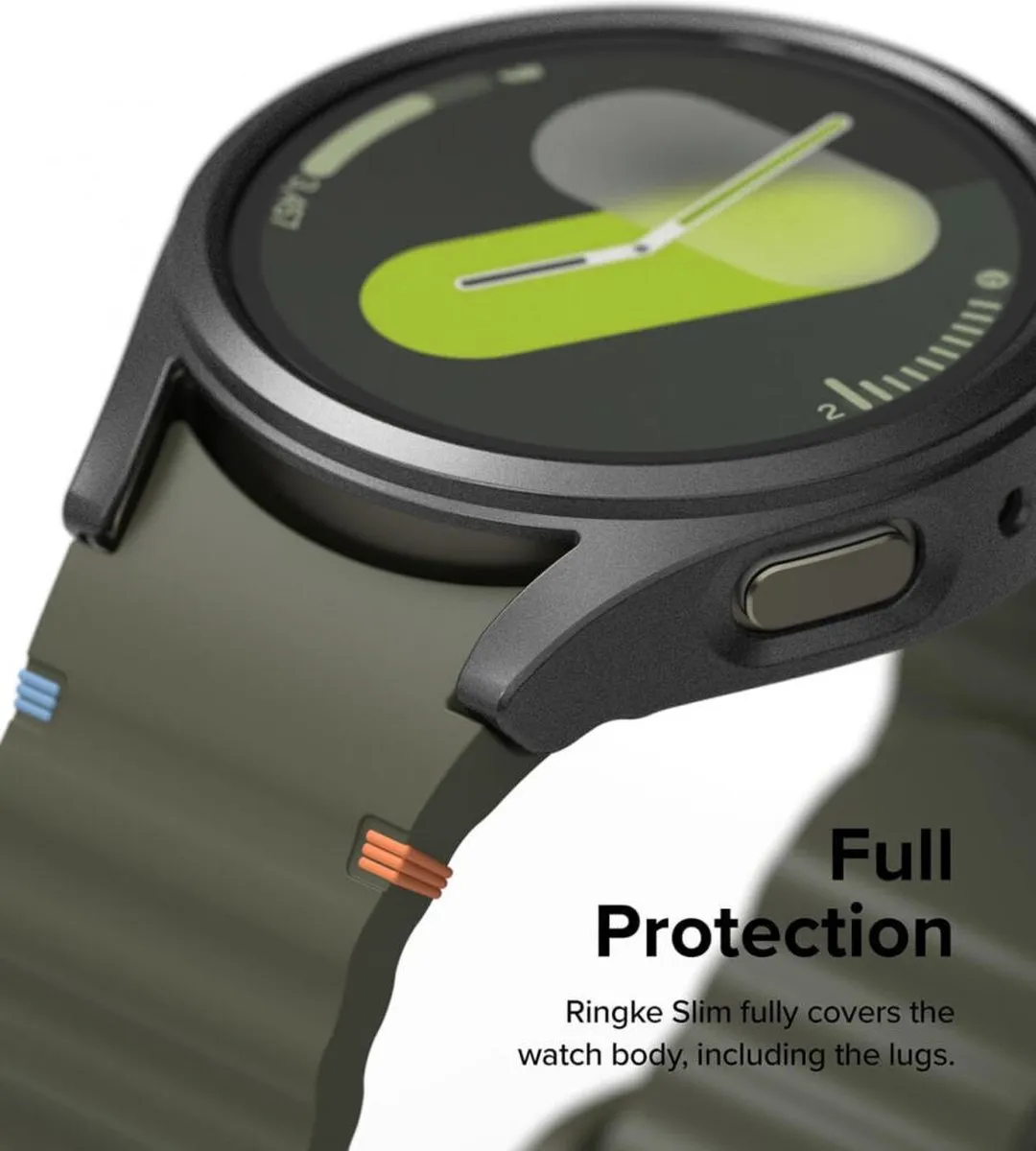 Ringke Slim+Glass Galaxy Watch 7 40mm - Hoesje + Glas - Zwart