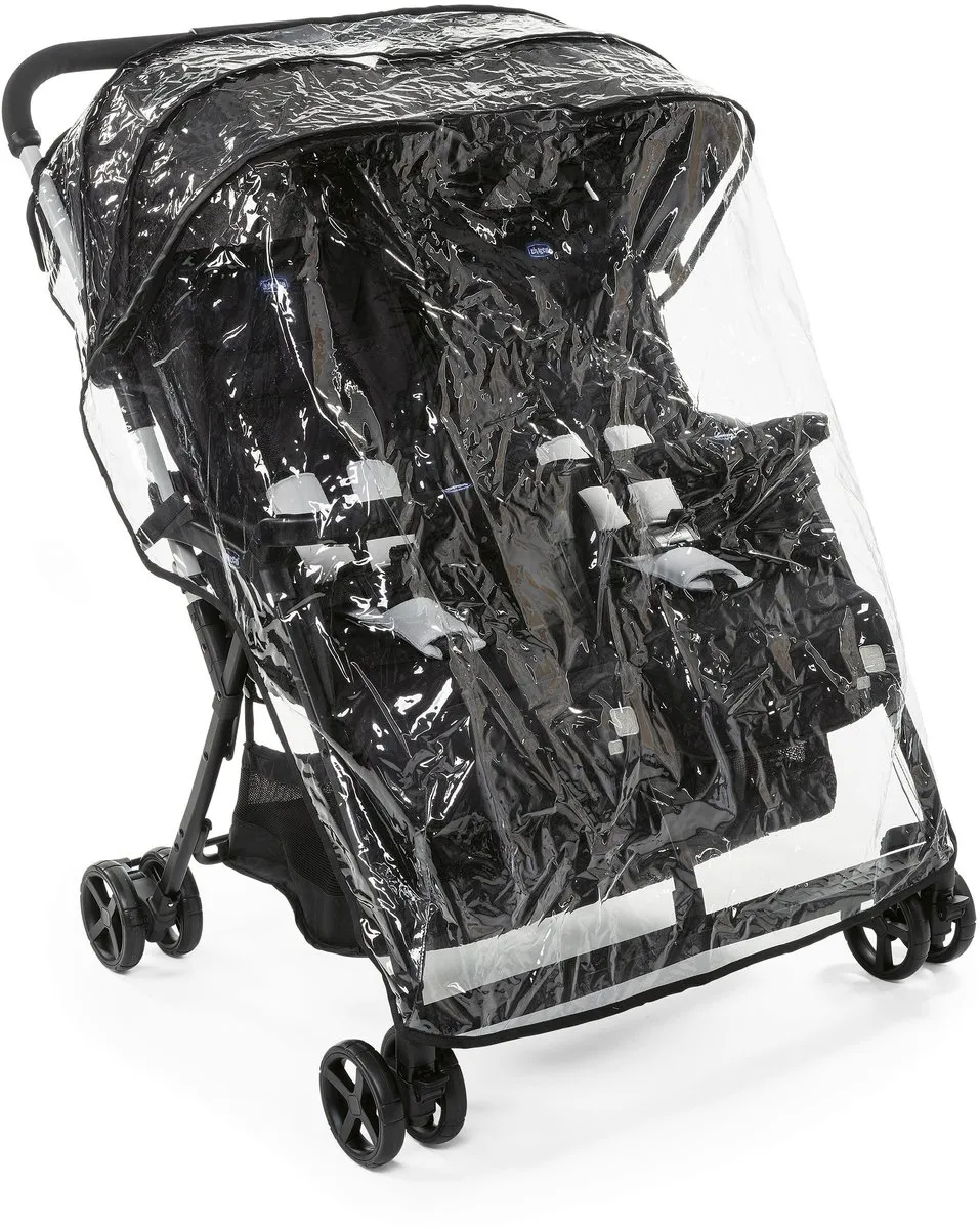 Chicco OhLala' Twin Dubbele Wandelwagen - Zwart