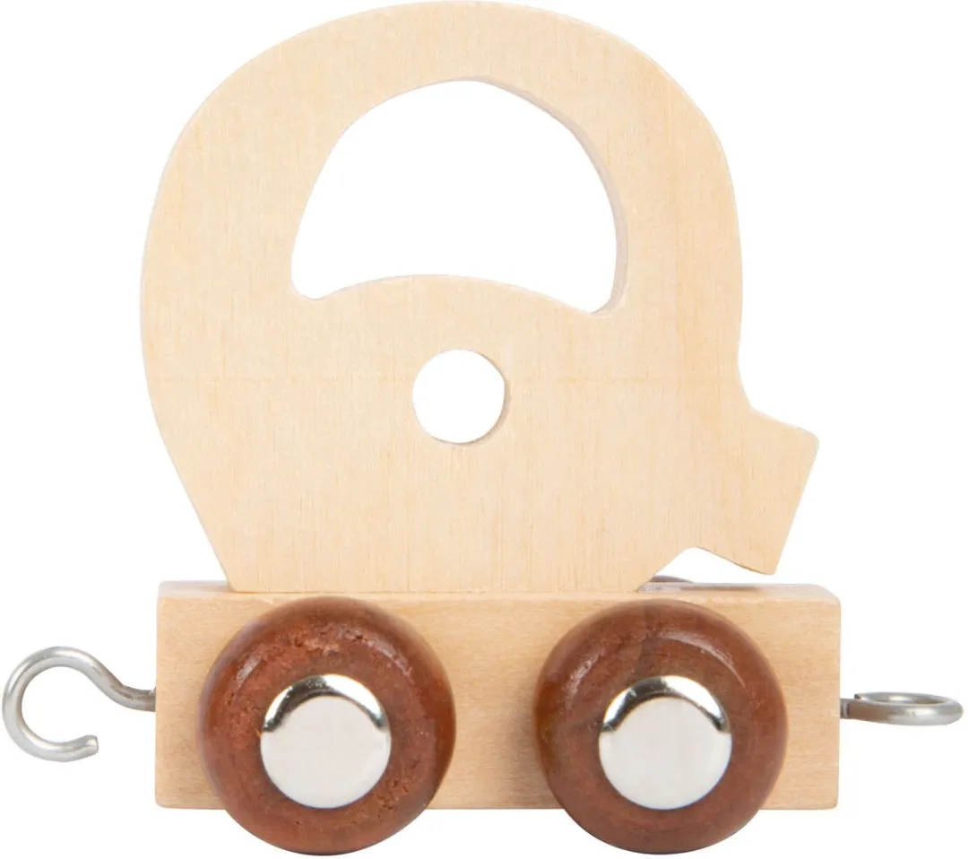 Small Foot Houten Lettertrein Q