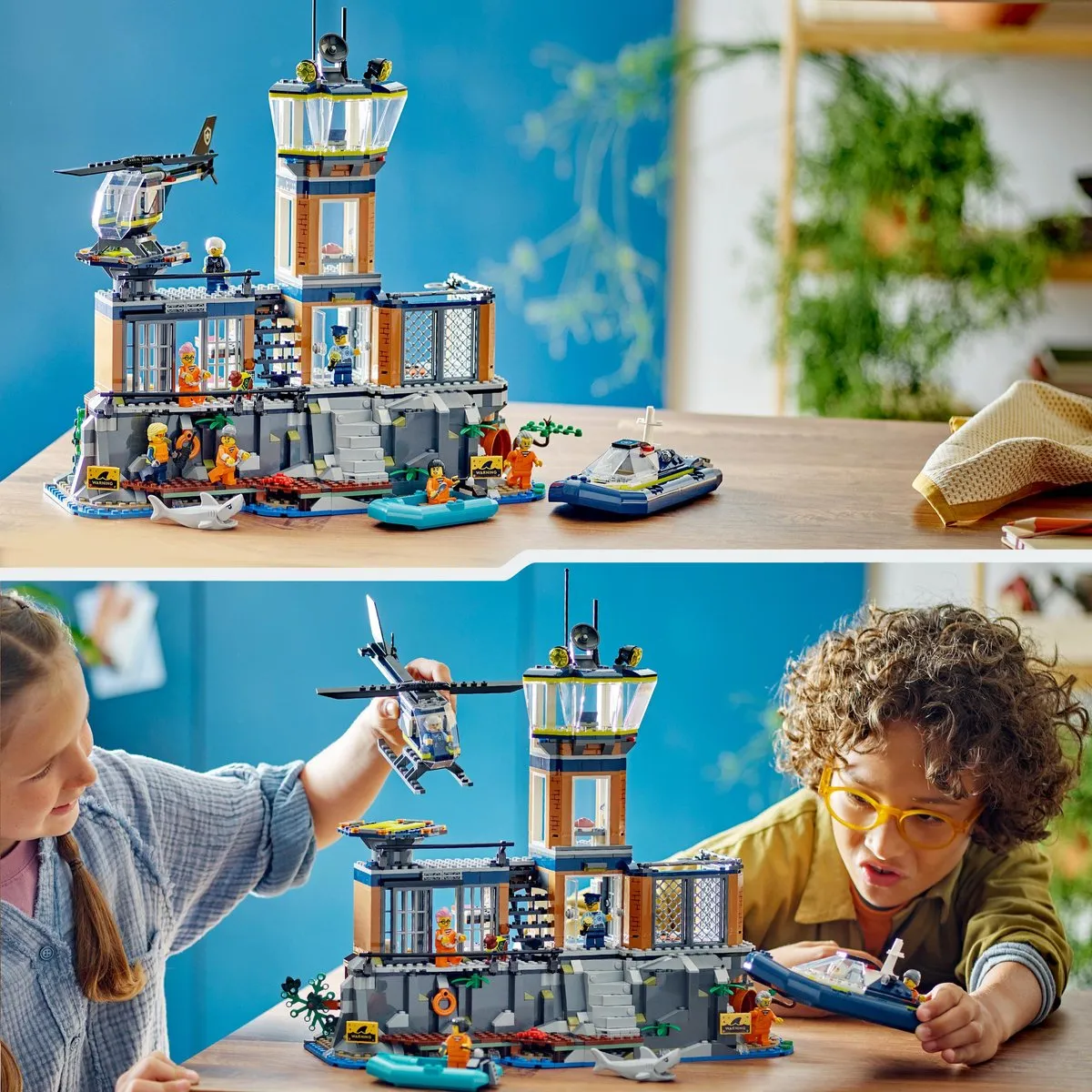 LEGO City Politiegevangeniseiland 60419 - 7 Minifiguren