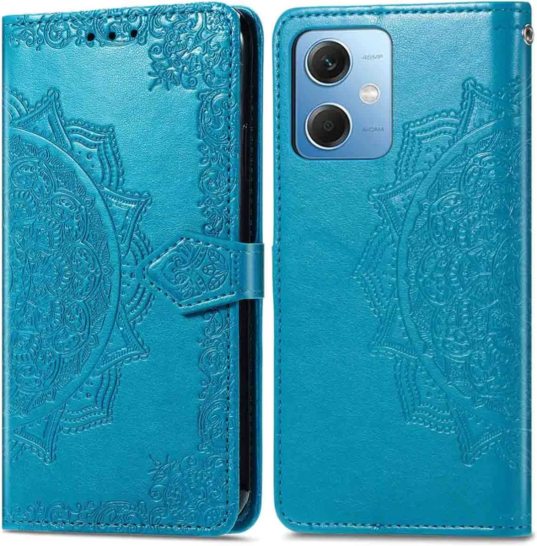 Imoshion Hoesje Xiaomi Redmi Note 12 - Turquoise - 3 Pasjes
