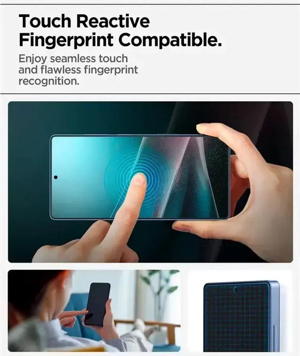 Spigen EliteShield EZ Fit Screenprotector Samsung Galaxy S25 Ultra - 1 Stuk - afbeelding 6 van 6