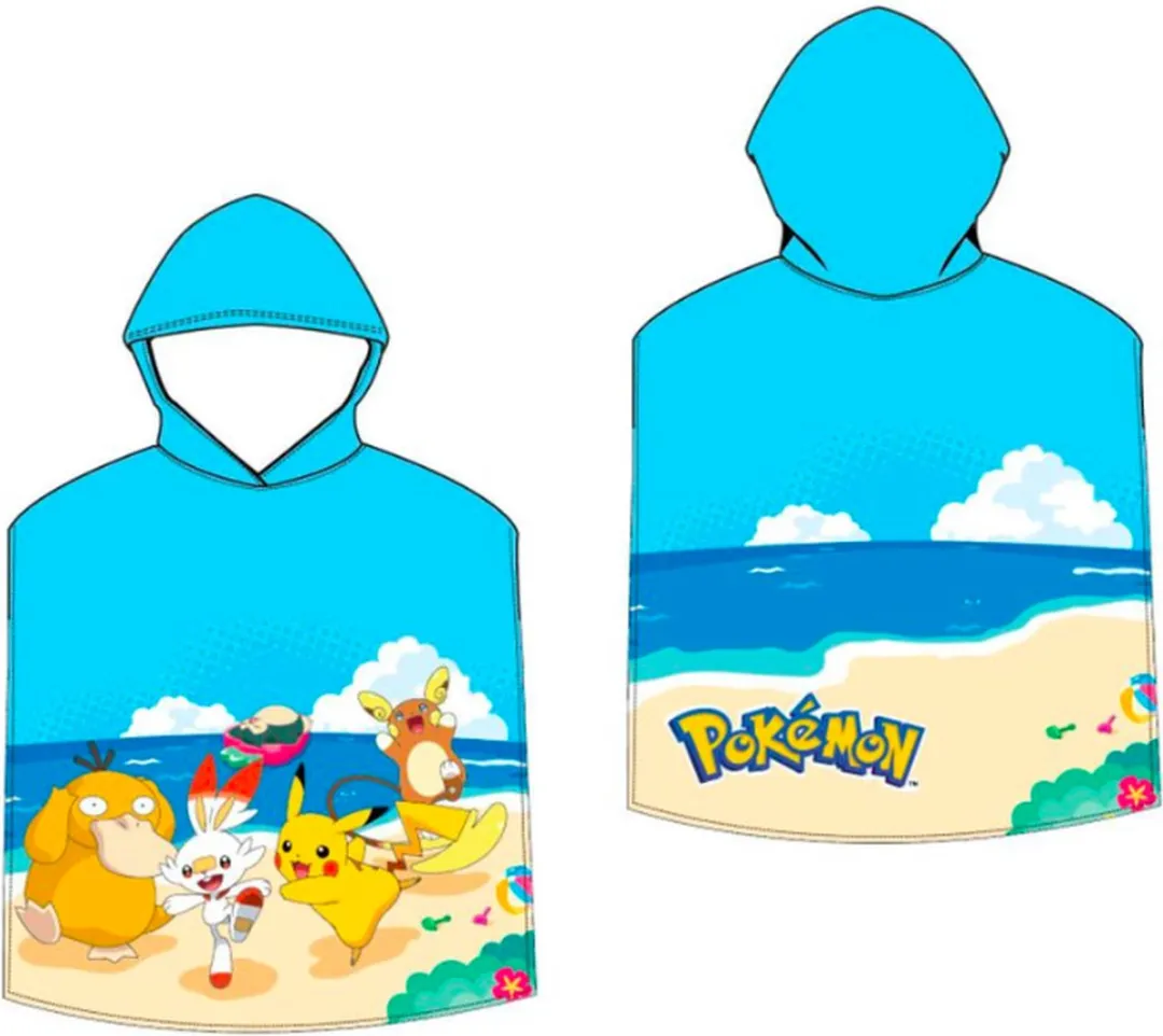 Pokémon Badponcho - 50x100cm Multi