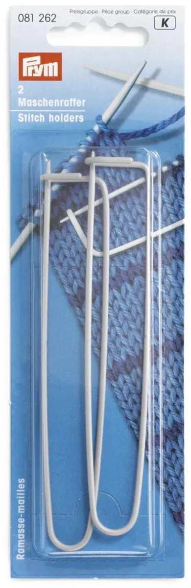 Prym Stekenhouder 13cm - 2 Stuks - Grijs