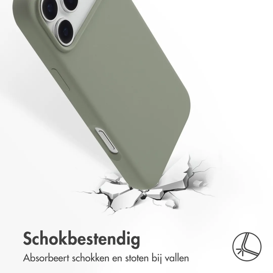 Accezz iPhone 17 Pro Max MagSafe Hoesje - Olijfgroen
