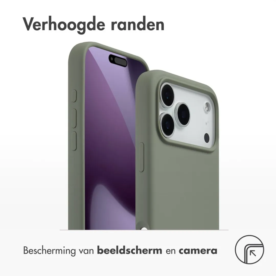 Accezz iPhone 17 Pro Max MagSafe Hoesje - Olijfgroen - afbeelding 6 van 6