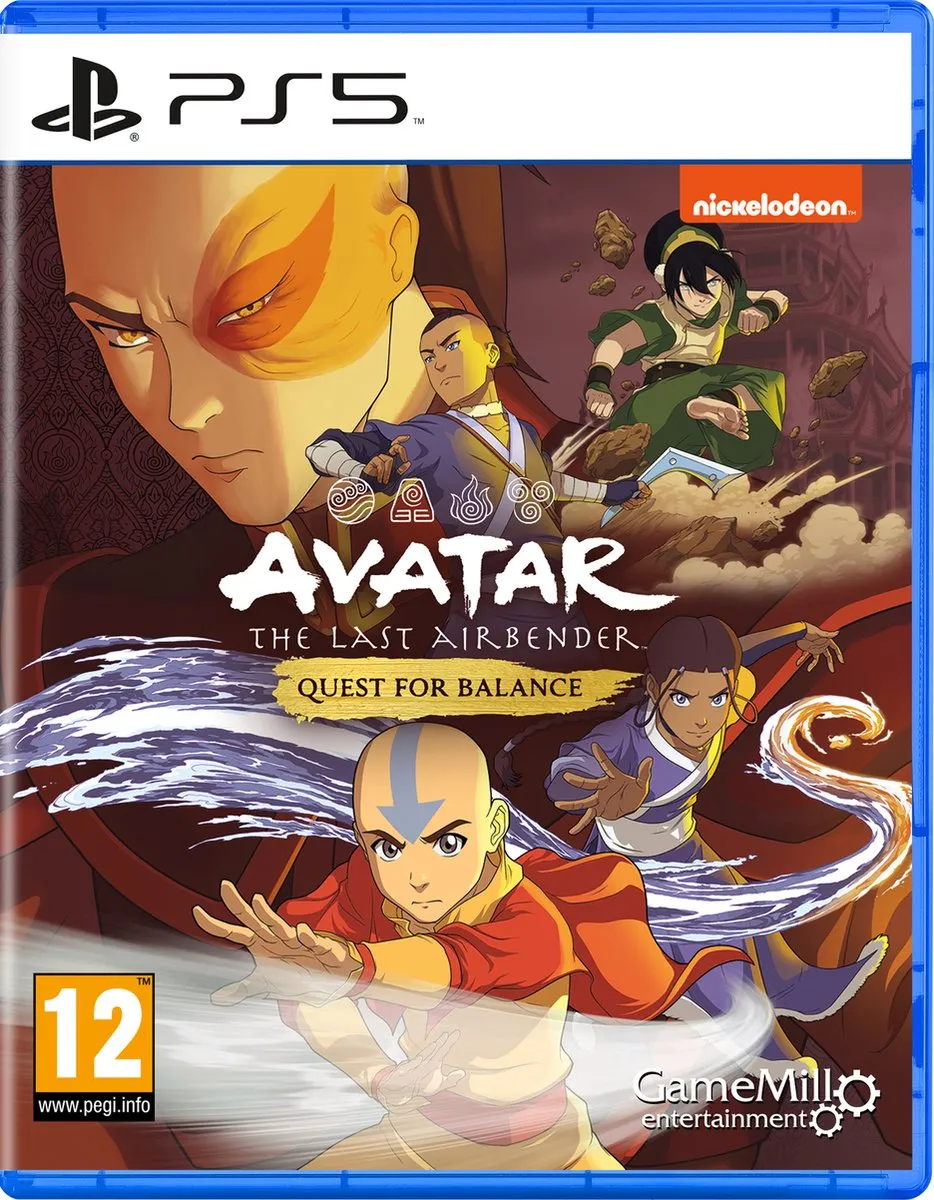 Mindscape Avatar The Last Airbender Quest for Balance PS5 - 2 Spelers Offline