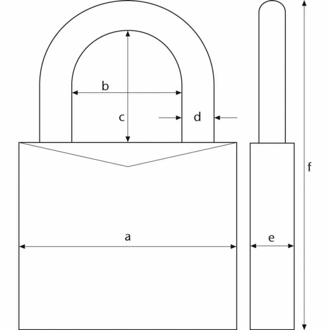 ABUS 29052 Hangslot Cijferslot