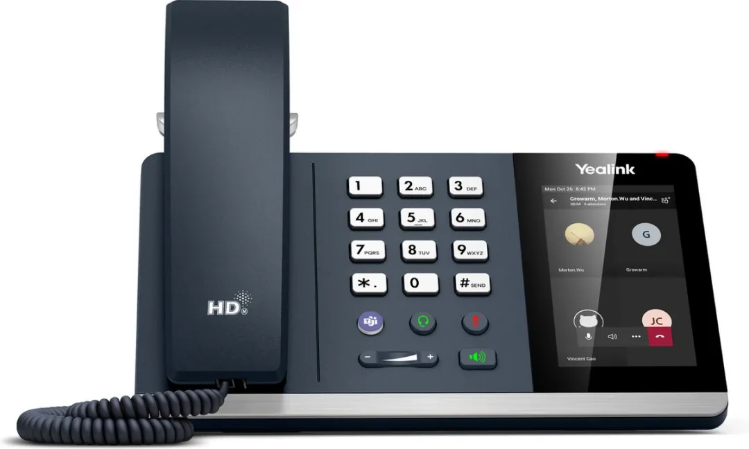 Yealink MP54 Microsoft Teams Edition IP Telefoon - Grijs - afbeelding 6 van 6