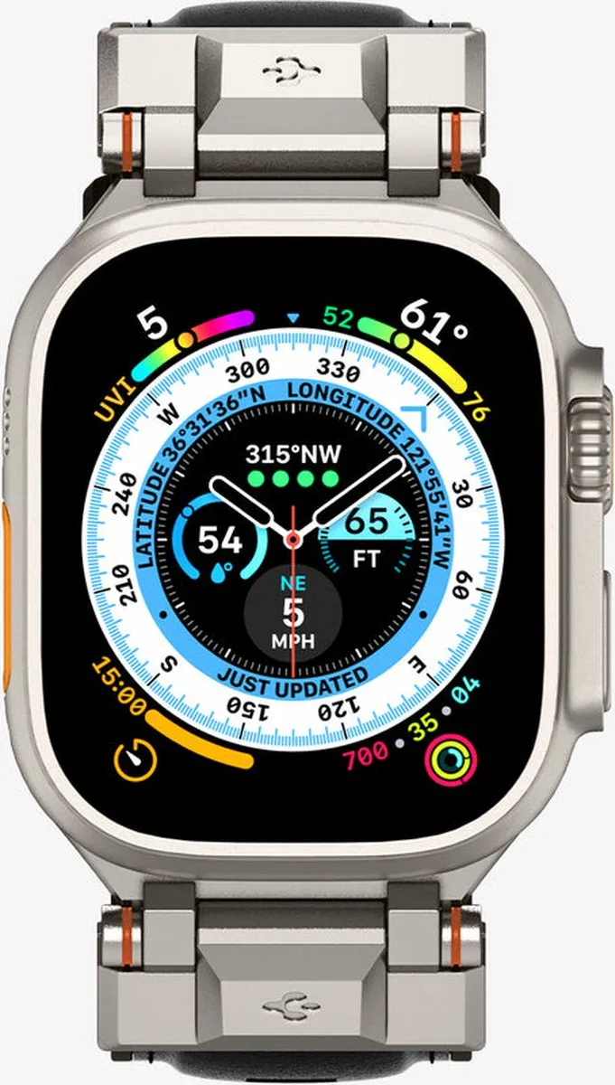 Spigen DuraPro Armor PU Bandje Apple Watch