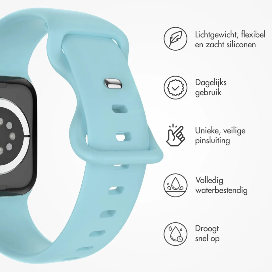Imoshion Siliconen Bandje Apple Watch 42mm Blauw