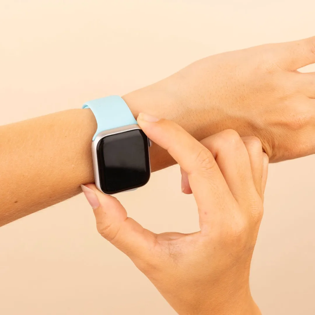 Imoshion Siliconen Bandje Apple Watch 42mm Blauw