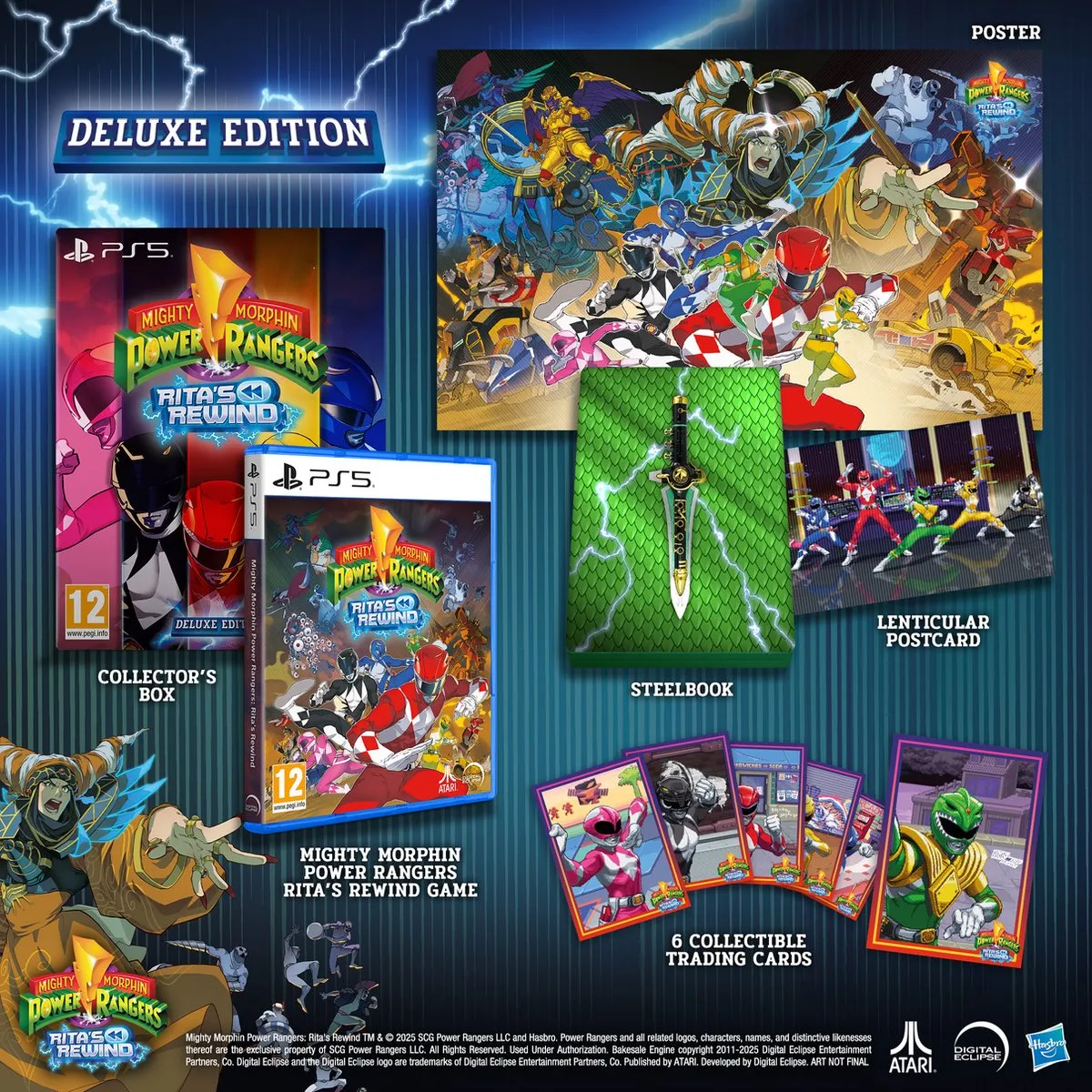 Mindscape Mighty Morphin Power Rangers Rita's Rewind Deluxe Edition - PS5