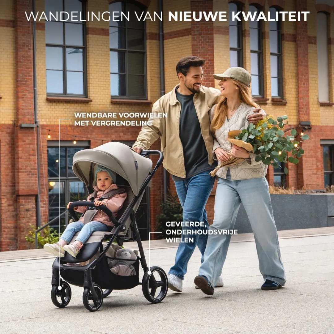 KinderKraft TRIG 3 Buggy - Zwart