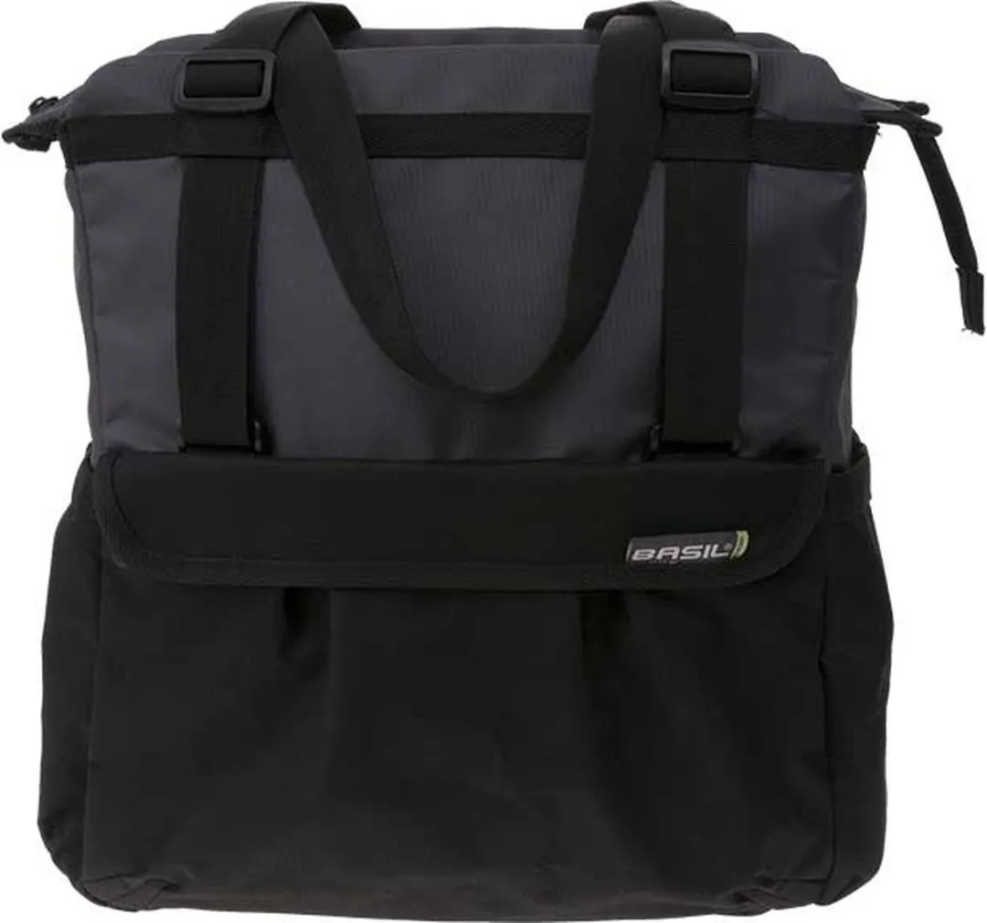 Basil Shopper Enkele Fietstas - 20L - Zwart - afbeelding 6 van 6