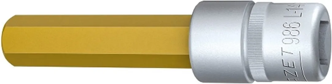 Hazet Bitdop Inbus 1/2" 14mm - Goud/Zilver