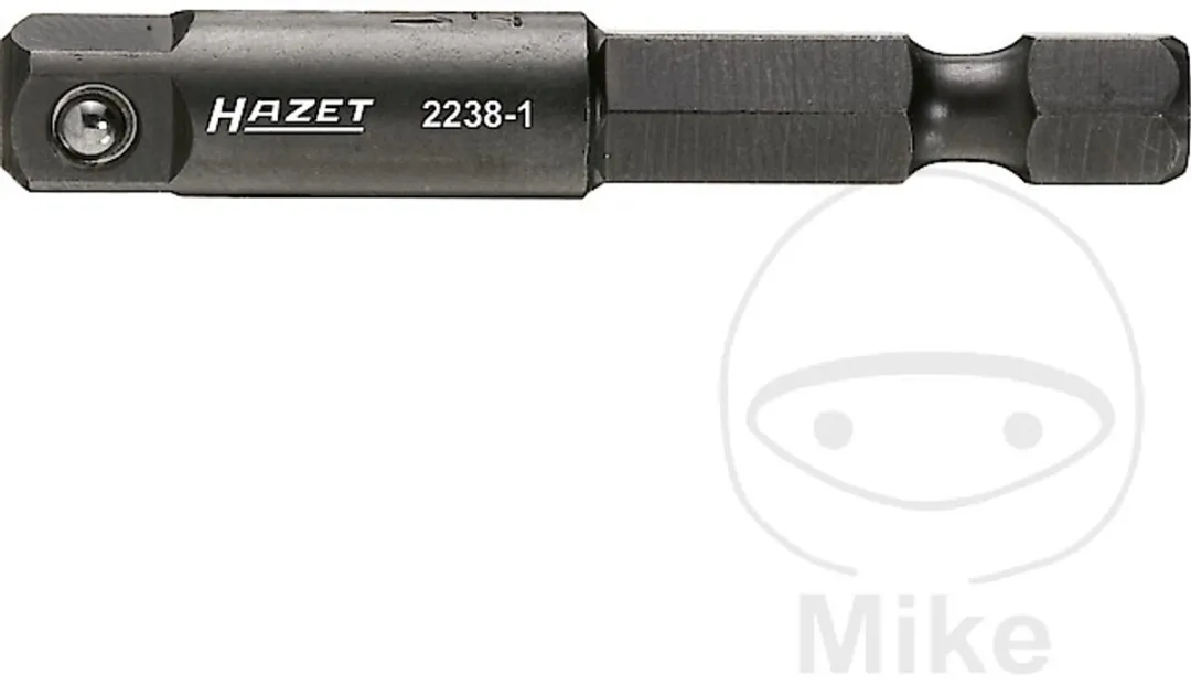 Hazet Verloopstuk 1/4" - Grijs