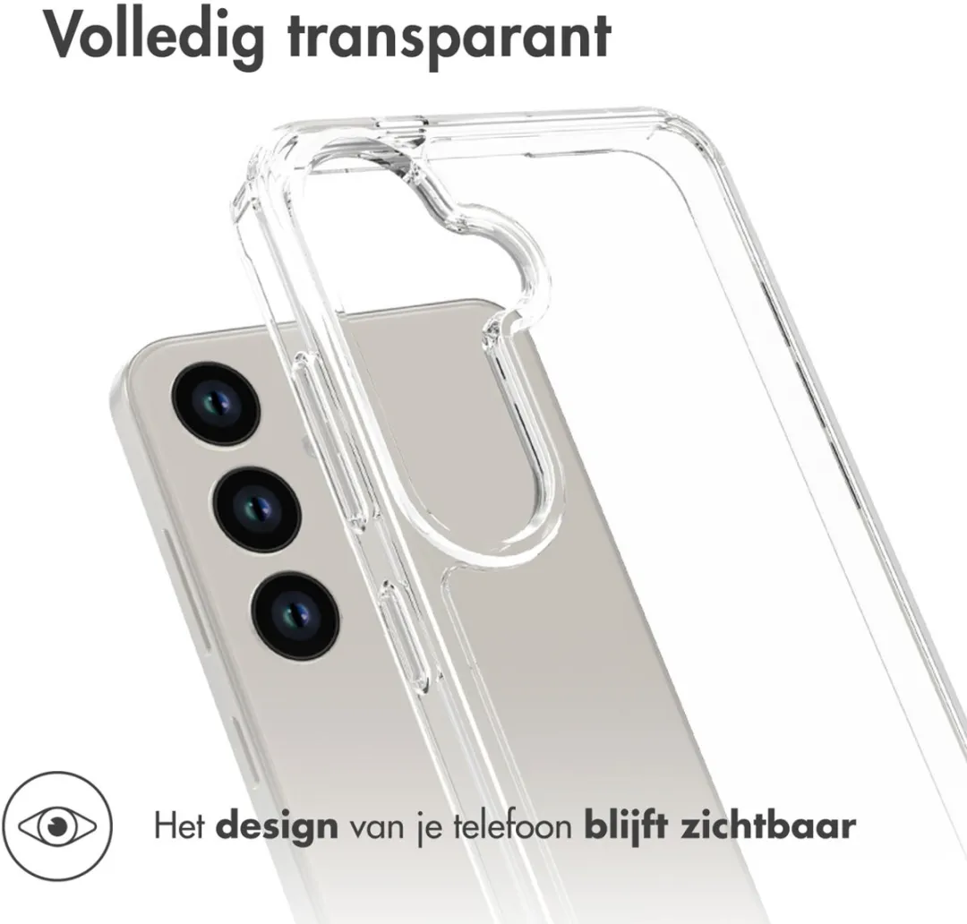Accezz Xtreme Impact Backcover 2.0 Hoesje - Samsung Galaxy S24 Plus - Transparant