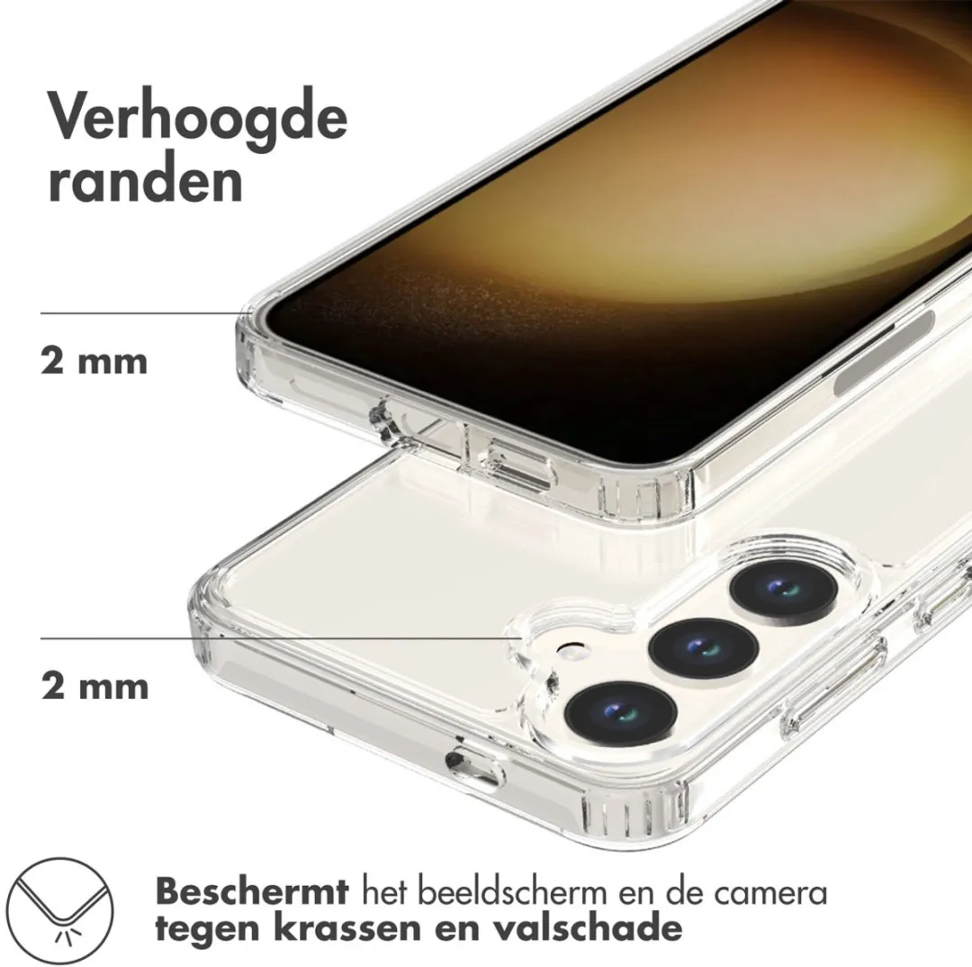 Accezz Xtreme Impact Backcover 2.0 Hoesje - Samsung Galaxy S24 Plus - Transparant