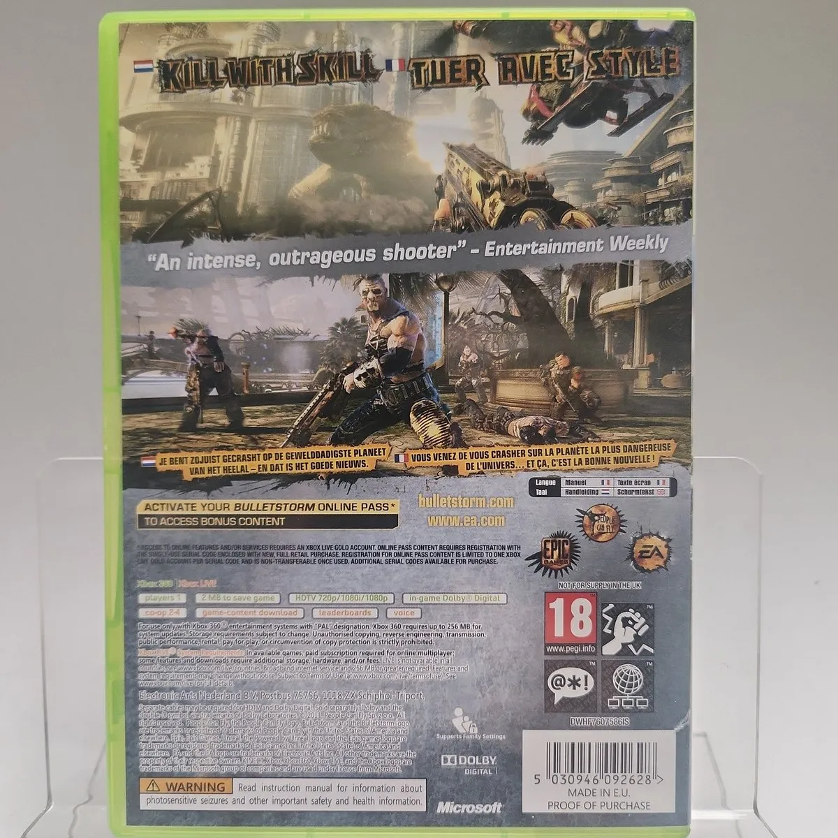 Electronic Arts Bulletstorm - 4 Online / 2 Offline