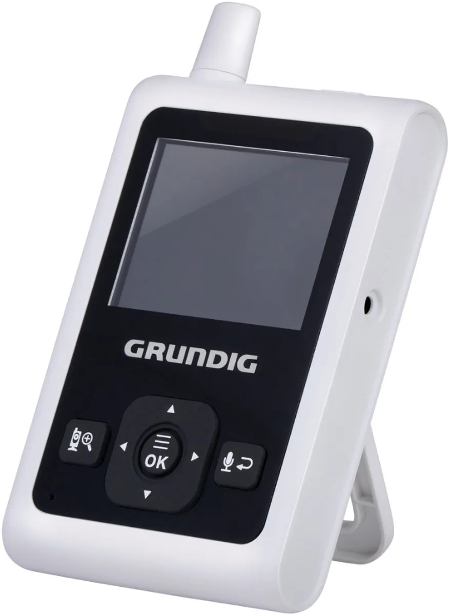 Grundig Video Babyfoon 2.4" - Nachtzicht & Terugspreekfunctie - Wit