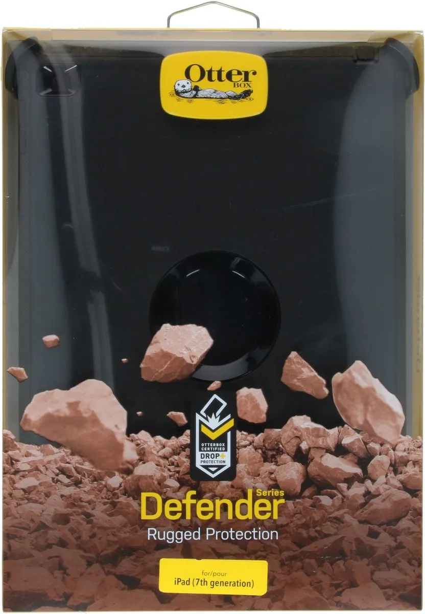 OtterBox Defender Hoes iPad 10.2 7/8/9 - Zwart - afbeelding 6 van 6