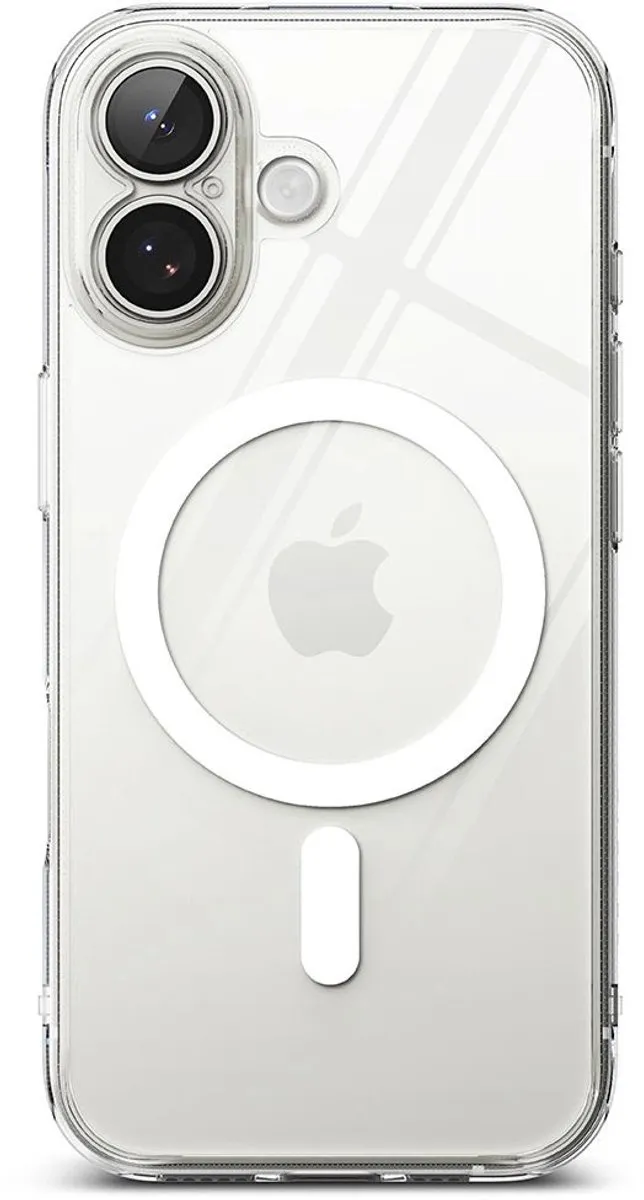 Ringke Fusion Magnetische Hoes iPhone 17 Magsafe - 1 Pasje - Zwart