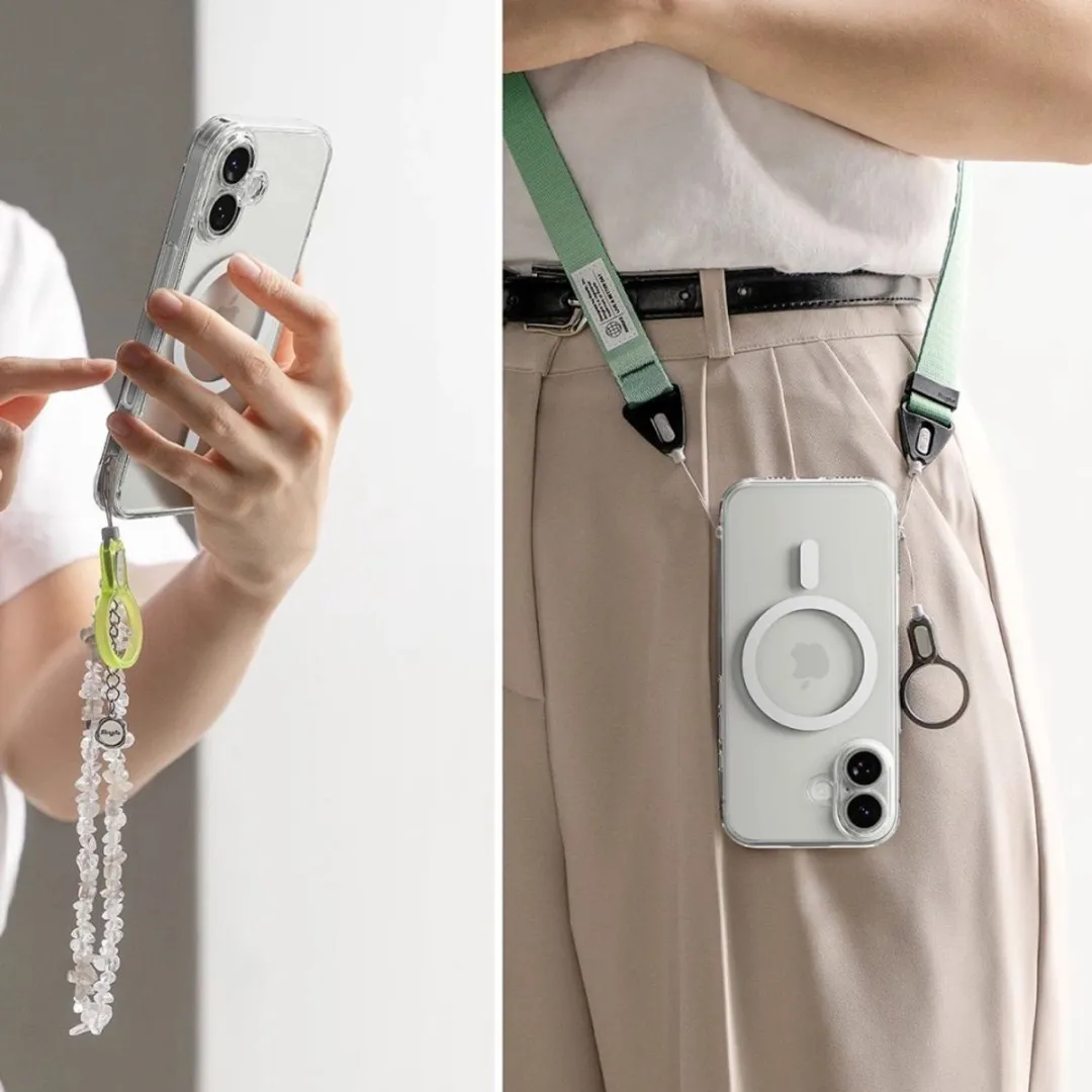 Ringke Fusion Magnetische Hoes iPhone 17 Magsafe - 1 Pasje - Zwart