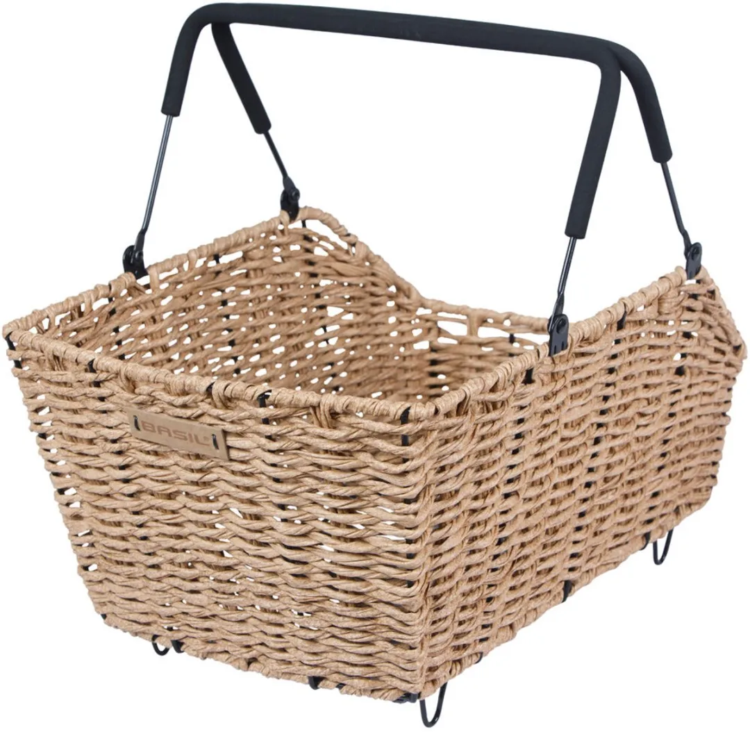 Basil Cento Rattan-look Achtermand - Multisystem NX - Bruin