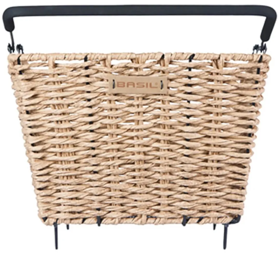 Basil Cento Rattan-look Achtermand - Multisystem NX - Bruin