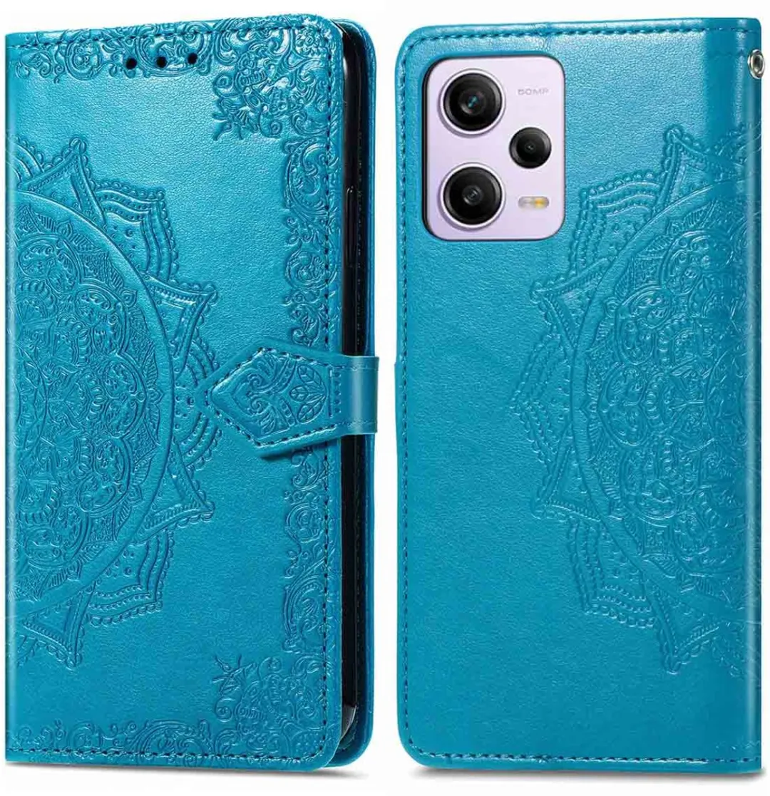 Imoshion Hoesje Xiaomi Redmi Note 12 Pro - 3 Pasjes - Turquoise