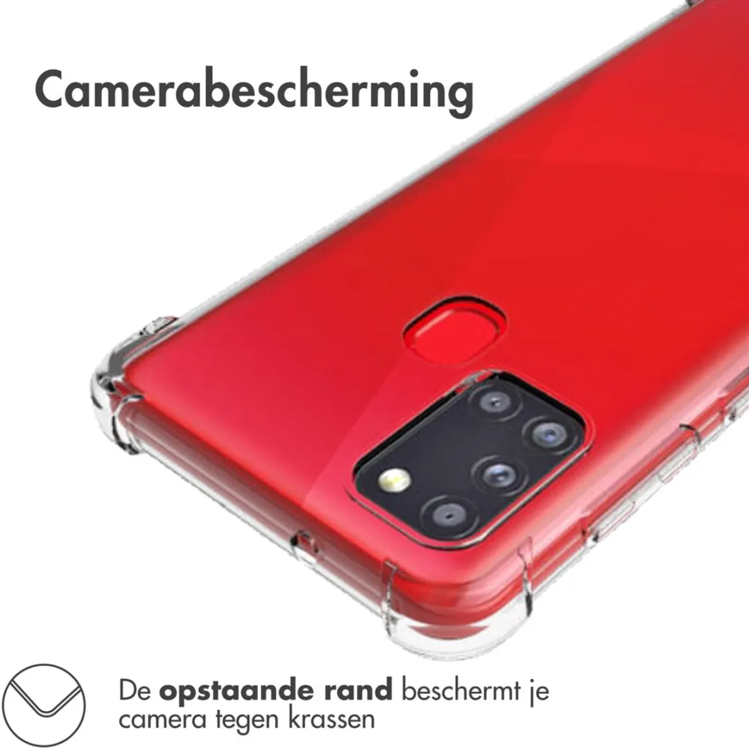 Imoshion Hoesje Samsung Galaxy A21s - Shockproof Transparant