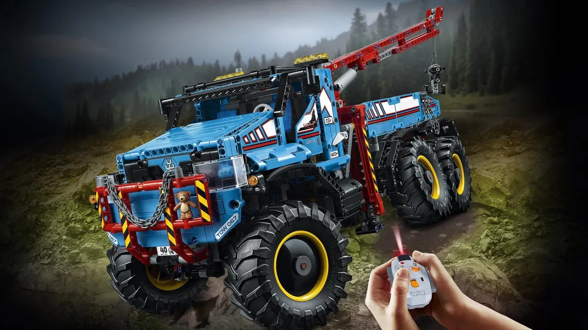 LEGO Technic 6x6 Allterrain Sleepwagen 42070 - 1862 Stukken