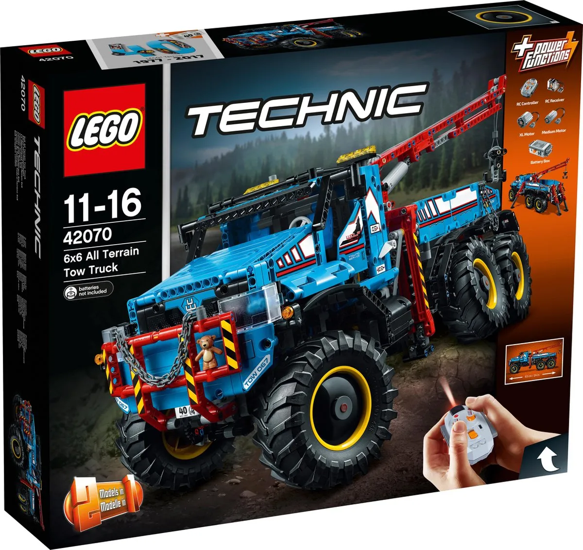 LEGO Technic 6x6 Allterrain Sleepwagen 42070