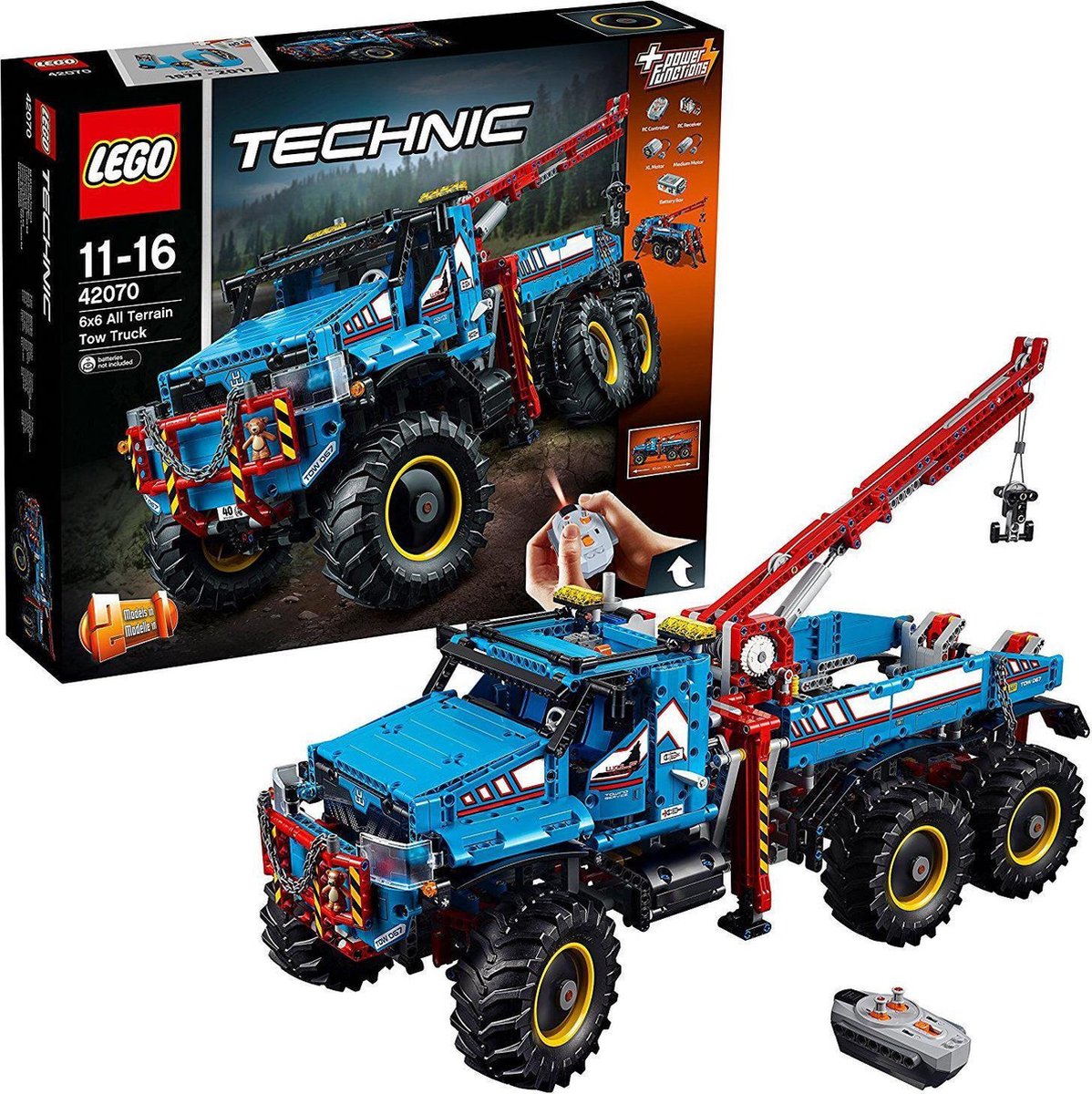 LEGO Technic 6x6 Allterrain-sleepwagen - 42070