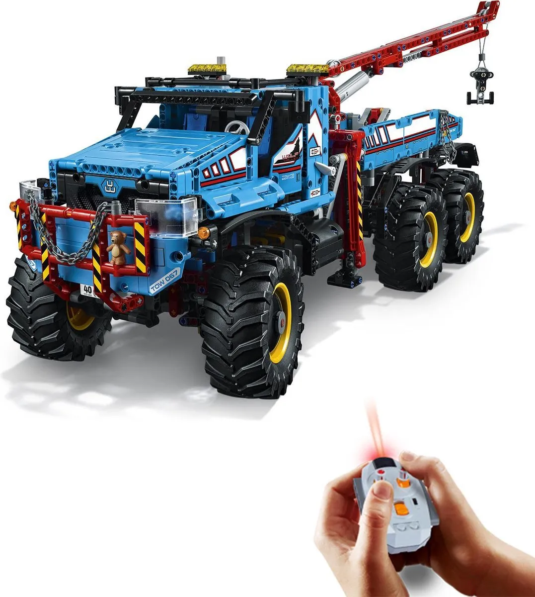 LEGO Technic 6x6 Allterrain Sleepwagen 42070 - 1862 Stukken - afbeelding 6 van 6