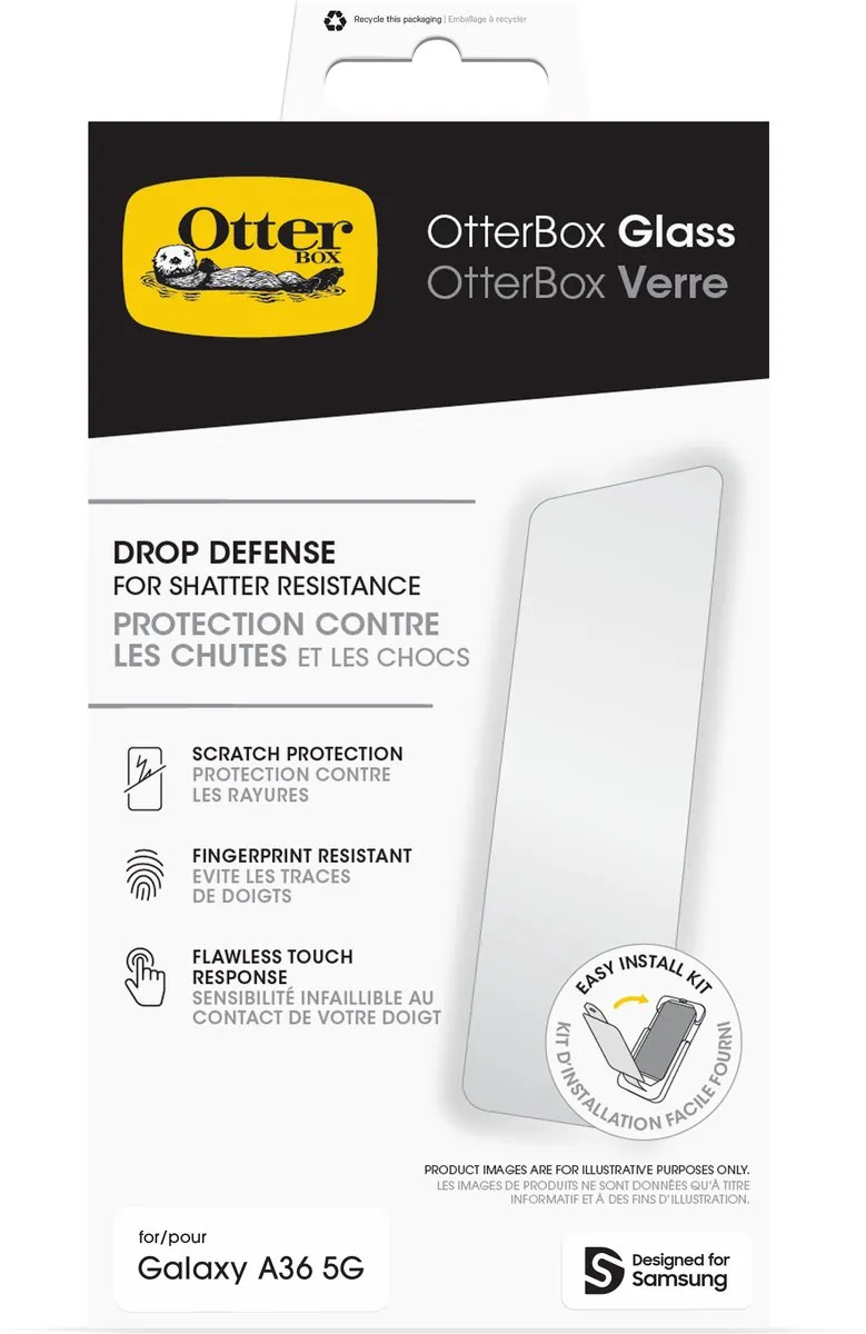 OtterBox Screenprotector Samsung Galaxy A36 - 1 Stuk