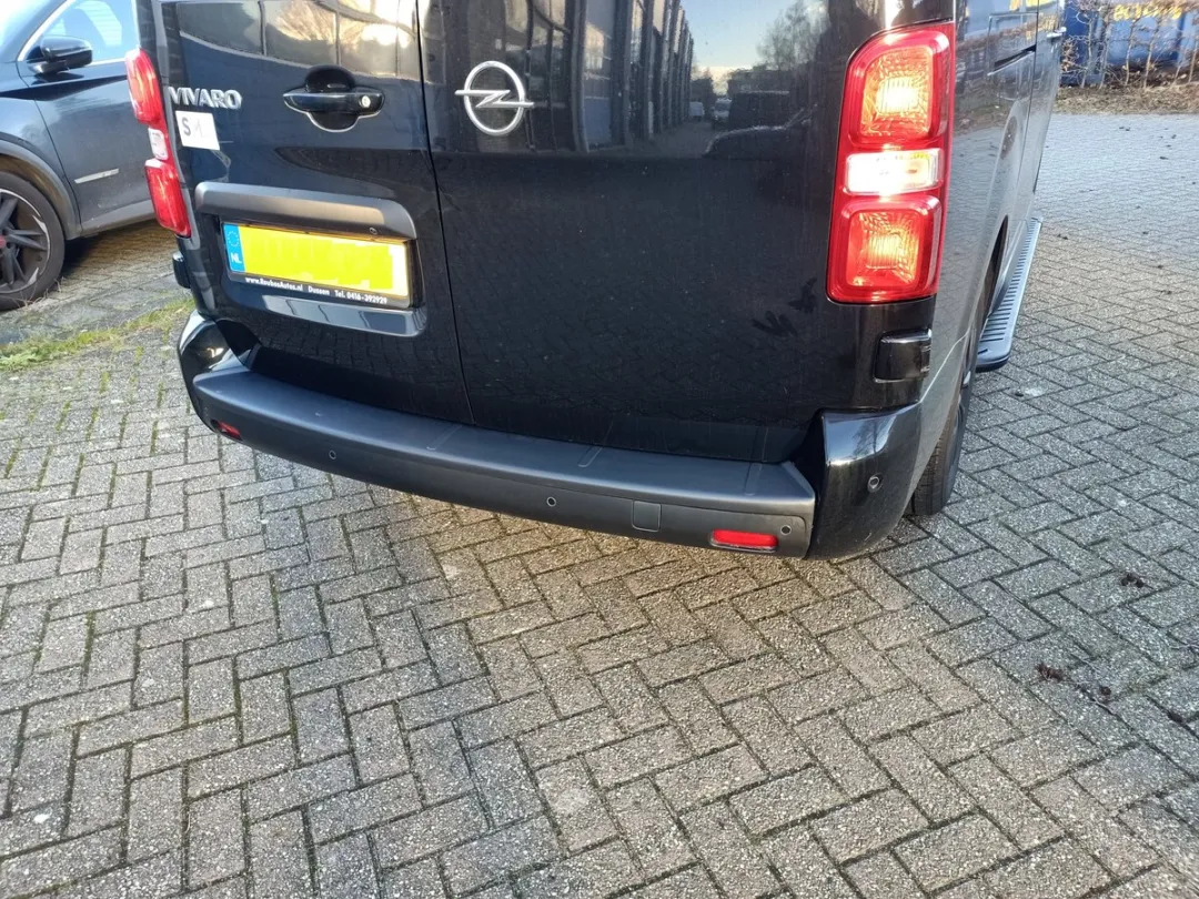 Peugeot Expert Jumpy Vivaro Proace Bumperplaat - Zwart