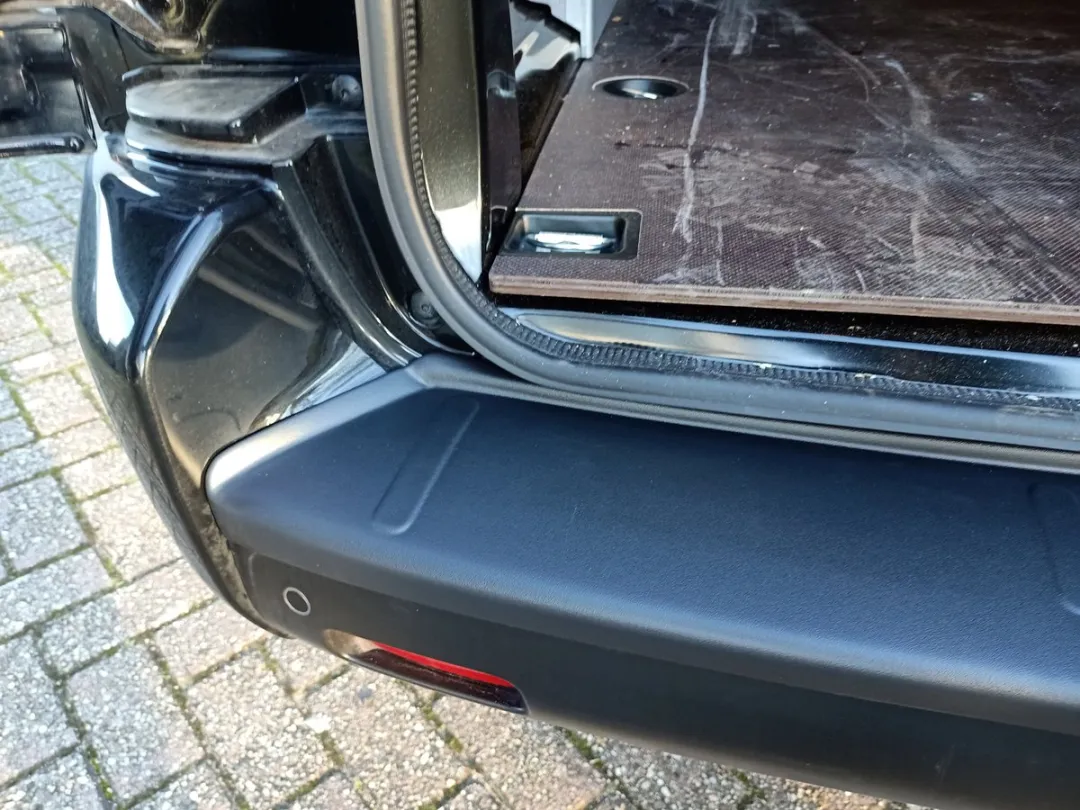 Peugeot Expert Jumpy Vivaro Proace Bumperplaat - Zwart