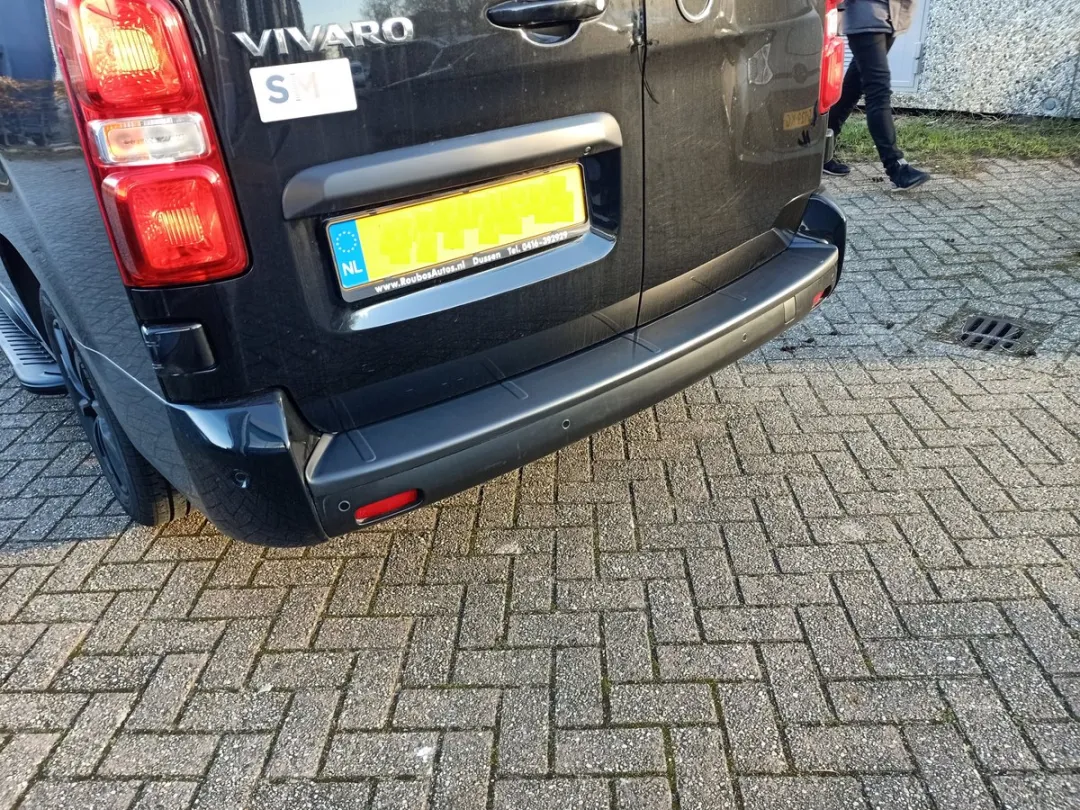 Peugeot Expert Jumpy Vivaro Proace Bumperplaat - Zwart